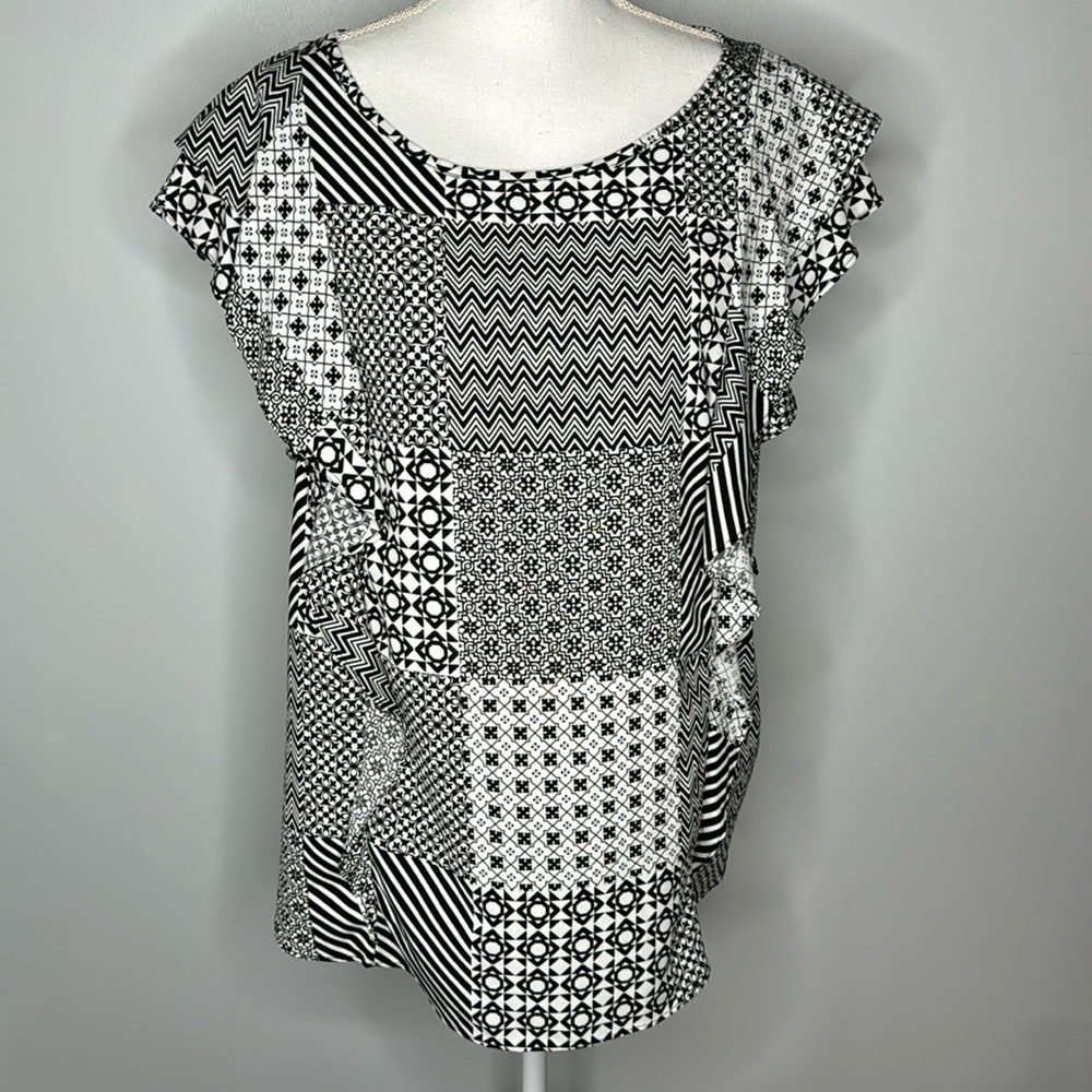 Ruff Hewn Grey top size 2x